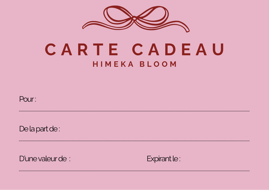 Carte cadeaux